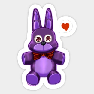 FNAF: Bonnie Plush Sticker